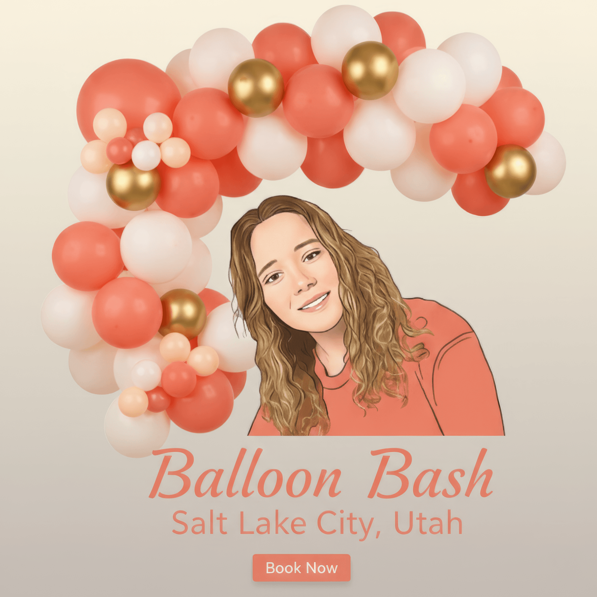 Balloon Bash — custom balloon arches and decor in Salt Lake City, Utah. Book now for your event.